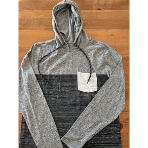 Depart West Men’s Black & Grey Hoodie Size Medium: The Buckle